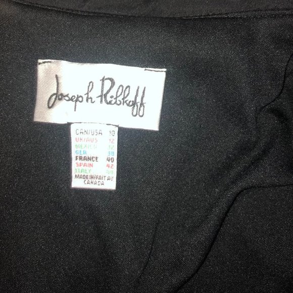Joseph Ribkoff BLACK DRESS - Picture 5 of 5